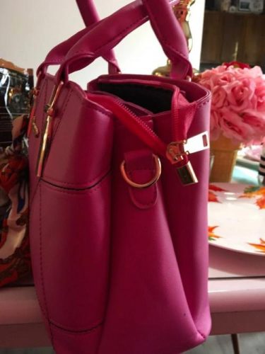 2022 MCB SUMMER SUPERIOR LEATHER HANDBAG WITH SILK CRAFT photo review