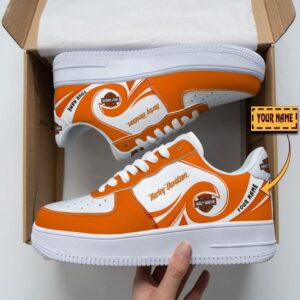 Harley-Davidson Custom Name Design AF1 Fashion Sneakers VS2