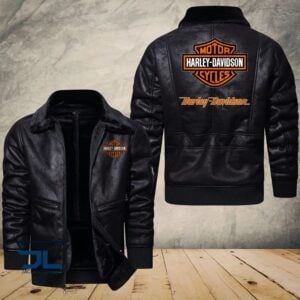 HLD Designed Casual Winter Leather Jacket VS14