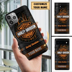 Harley-Davidson Custom Name Phone Case For All Phone Models VS2