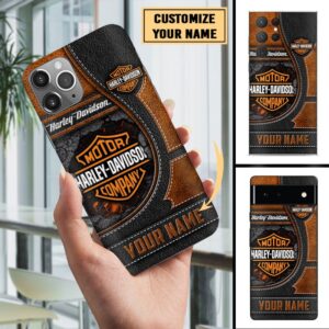 Harley-Davidson Custom Name Phone Case For All Phone Models VS3
