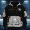 Acura Custom Name High Quality Cotton Thick Hoodie VS16