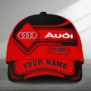 Audi Custom Name Universal Fit Unisex Classic Cap VS42