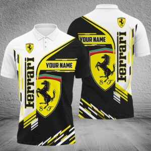 Ferrari Custom Name Zipper, Hoodie, Baseball Jacket, Bomber Jacket,Tshirt, Sweatshirt, Polo Shirt VS71