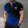 Mustang Custom Name Modern Fit Luxe Classic Polo Shirt VS14