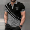 Infiniti Custom Name Modern Fit Luxe Classic Polo Shirt VS14