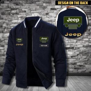 Jeep Custom Name Designed Cotton Coat VS05