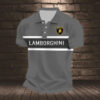 Lamborghini Modern Fit Luxe Classic Polo Shirt VS13