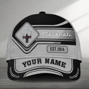 Maserati Custom Name Universal Fit Unisex Classic Cap VS42