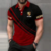 Porsche Custom Name Modern Fit Luxe Classic Polo Shirt VS14