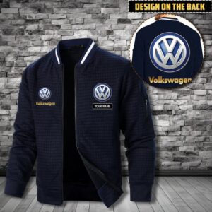Volkswagen Custom Name Designed Cotton Coat VS05