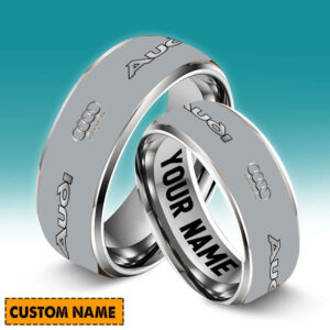Audi Custom Name Multicolored Ring VS3