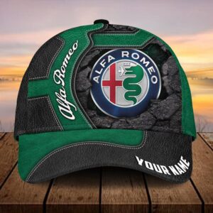 Alfa Romeo Custom Name Universal Fit Unisex Classic Cap VS45