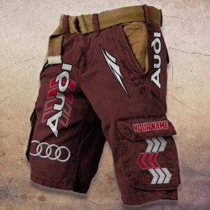 Audi Custom Name Fashion Design Short VS04