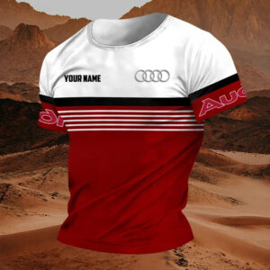 Audi Custom Name Modern Fit Luxe Classic T Shirt VS01