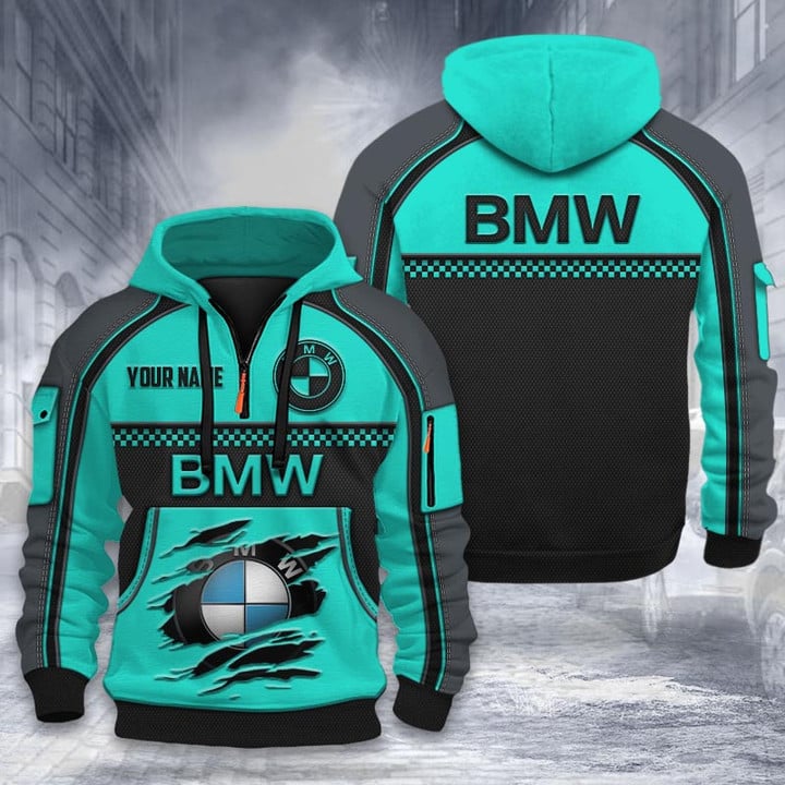 BMW DMHT1905 3D Half-zip Hoodie Multicolor (2)