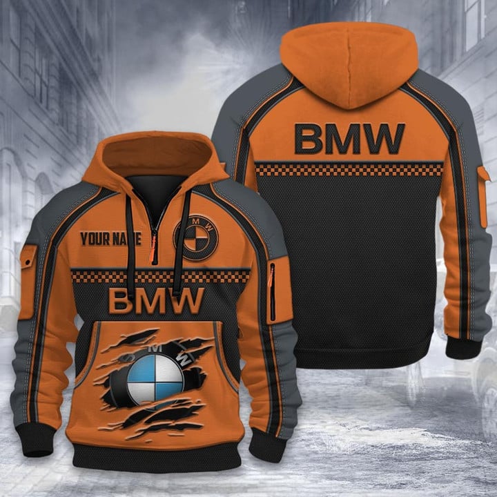 BMW DMHT1905 3D Half-zip Hoodie Multicolor (3)