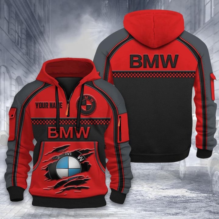 BMW DMHT1905 3D Half-zip Hoodie Multicolor (5)