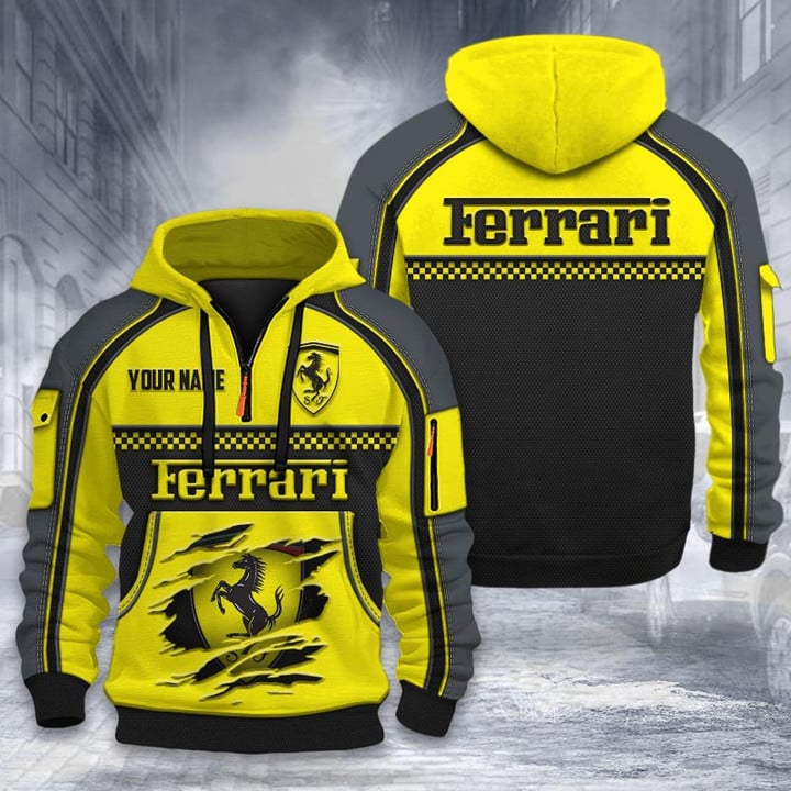 Ferrari DMHT1919 3D Half-zip Hoodie Multicolor (3)