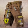 Ferrari Custom Name Fashion Design Short VS03
