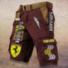 Ferrari Custom Name Fashion Design Short VS04