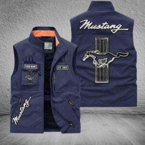 Mustang Custom Name Tactical Style Vest VS02
