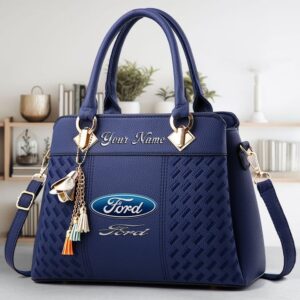 Ford Custom Name Classic Leather Women Handbag VS3