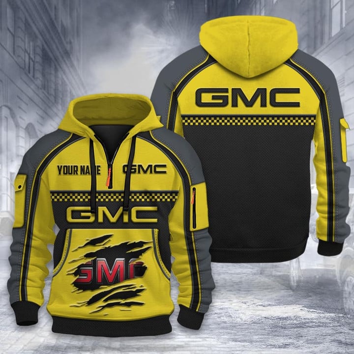 GMC DMHT1925 3D Half-zip Hoodie Multicolor (4)