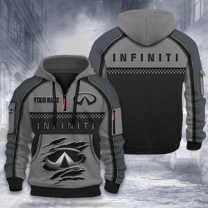 Infiniti Custom Name High Quality Cotton Thick Hoodie VS18