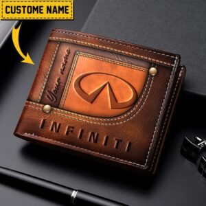 Infiniti Custom Name Casual Leather Wallet VS20