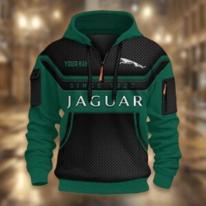 Jaguar Custom Name High Quality Cotton Thick Hoodie VS17