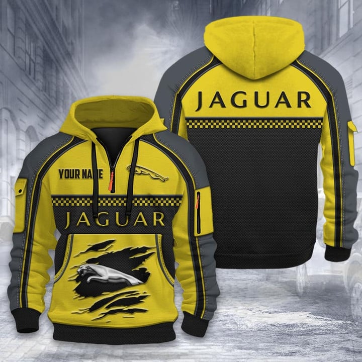 Jaguar DMHT1933 3D Half-zip Hoodie Multicolor (2)