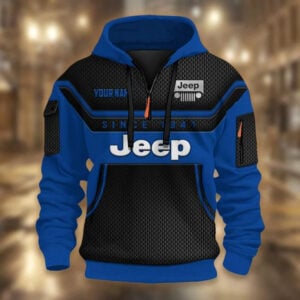 Jeep Custom Name High Quality Cotton Thick Hoodie VS17