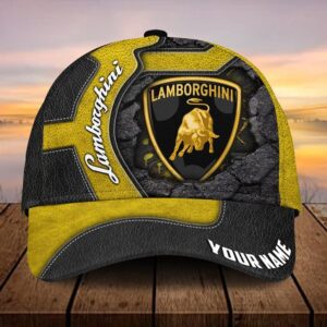 Lamborghini Custom Name Universal Fit Unisex Classic Cap VS45