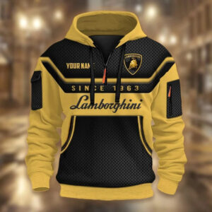 Lamborghini Custom Name High Quality Cotton Thick Hoodie VS17