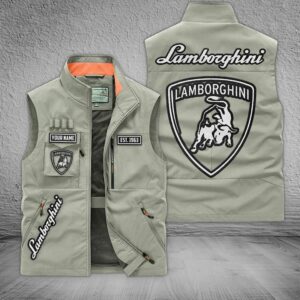 Lamborghini Custom Name Tactical Style Vest VS02
