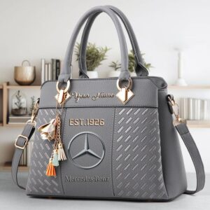 Mercedes-Benz Custom Name Classic Leather Women Handbag VS04