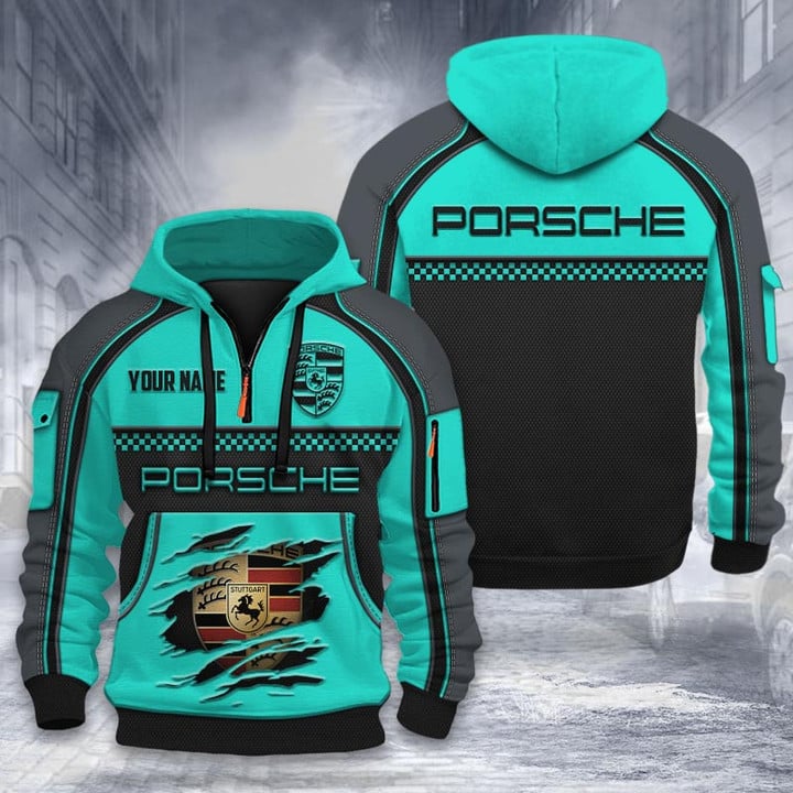 Porsche DMHT1955 3D Half-zip Hoodie Multicolor (3)