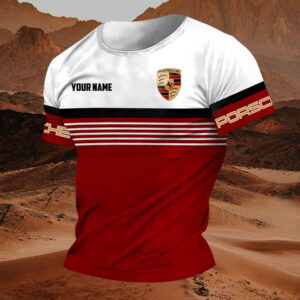 Porsche Custom Name Modern Fit Luxe Classic T Shirt VS01
