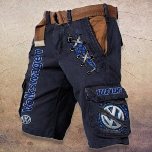 Volkswagen Custom Name Fashion Design Short VS03