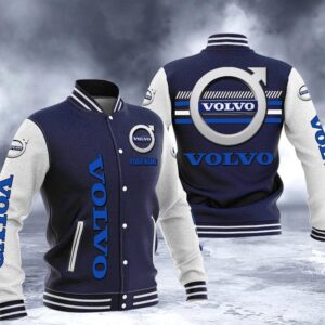 Volvo Custom Name Baseball Jacket Full Color VS05