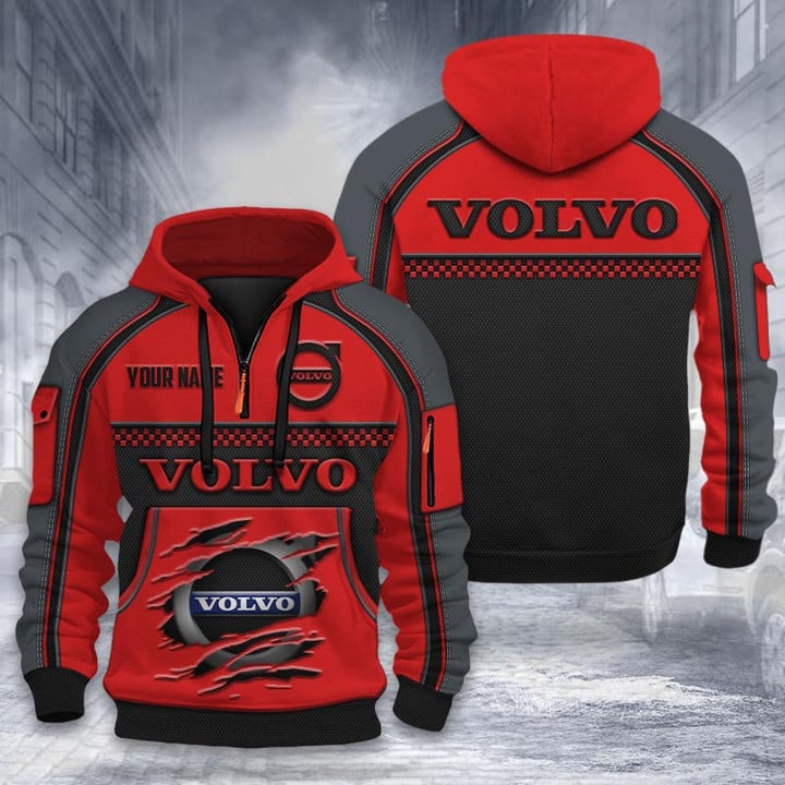 Volvo DMHT1974 3D Half-zip Hoodie Multicolor (2)