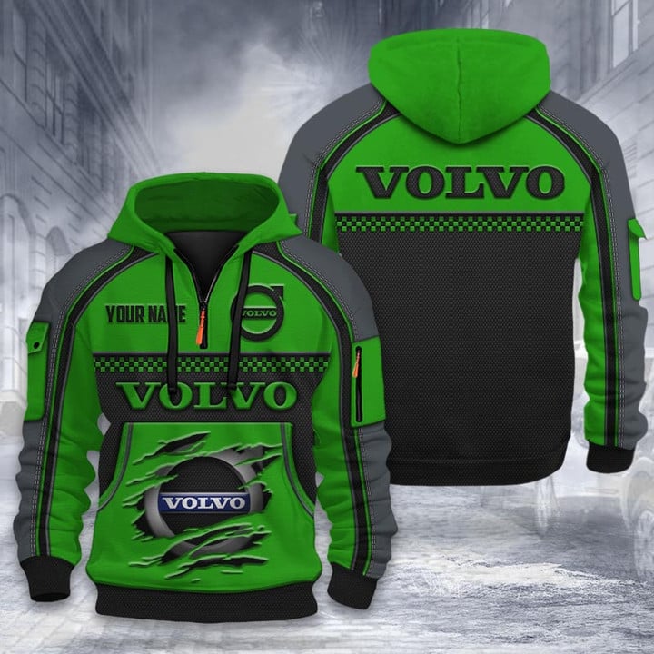Volvo DMHT1974 3D Half-zip Hoodie Multicolor (3)
