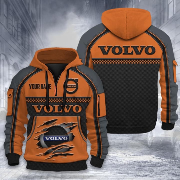 Volvo DMHT1974 3D Half-zip Hoodie Multicolor (4)