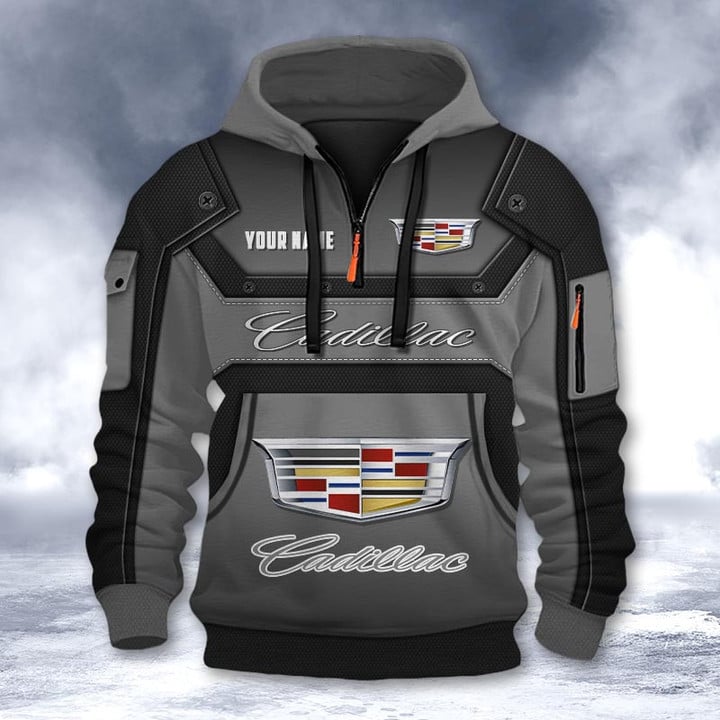 Cadillac DMHT2178 3D Half-zip Hoodie Multicolor (6)