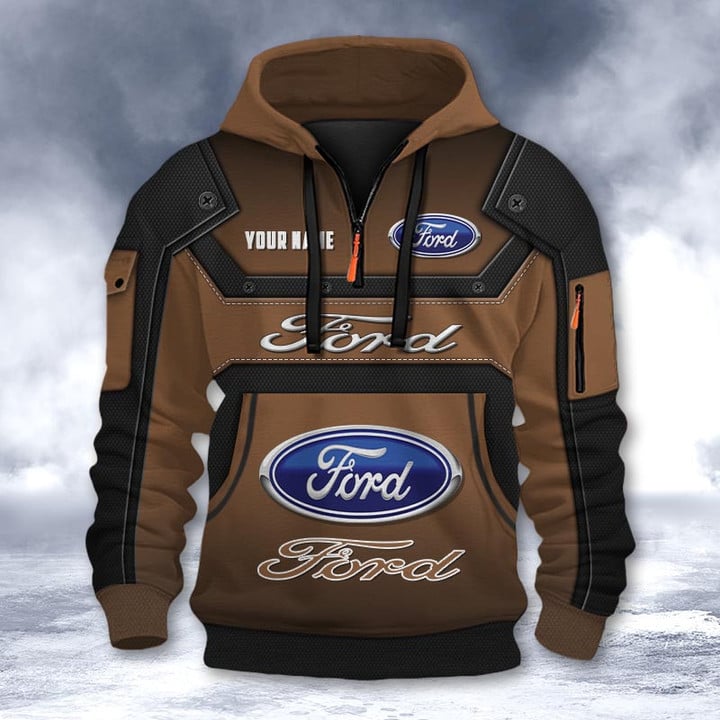 Ford DMHT2191 3D Half-zip Hoodie Multicolor (3)