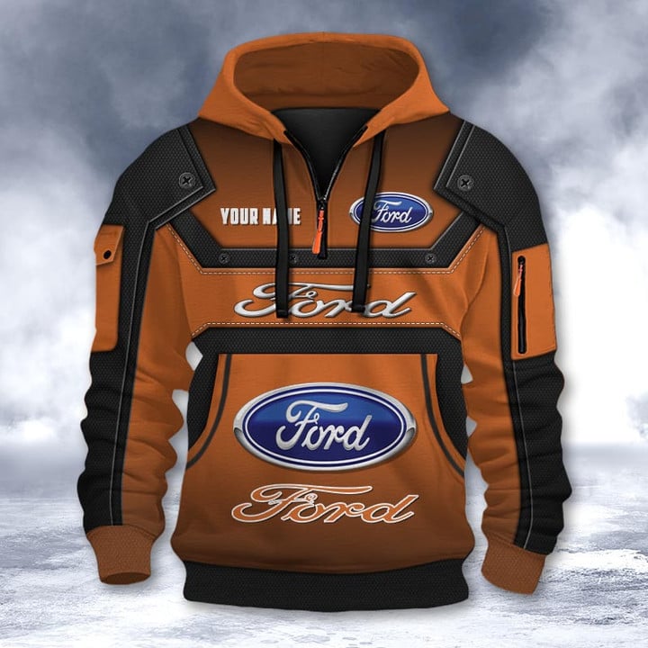 Ford DMHT2191 3D Half-zip Hoodie Multicolor (4)