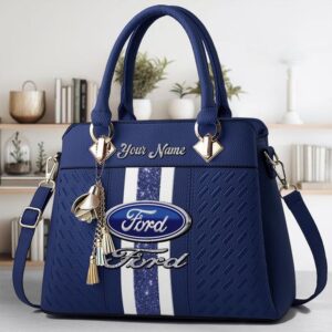 Ford Custom Name Classic Leather Women Handbag VS6