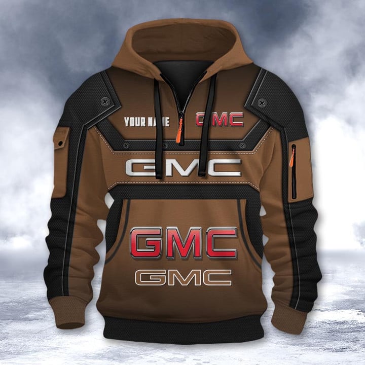GMC DMHT2194 3D Half-zip Hoodie Multicolor (1)