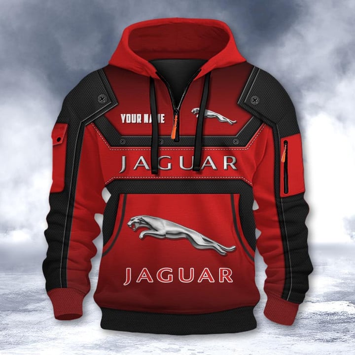 Jaguar DMHT2202 3D Half-zip Hoodie Multicolor (3)